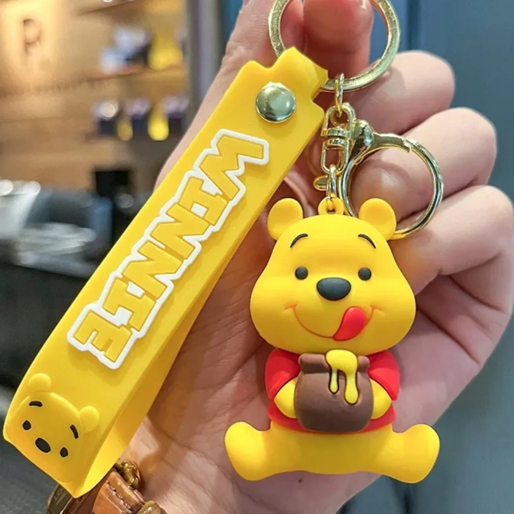 Yellow Winnie Pooh Key Holder - Picture 1 of 2